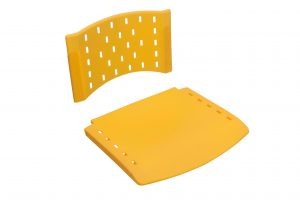 Assento e Encosto Lótus Qualidade e Durabilidade Cor Amarelo