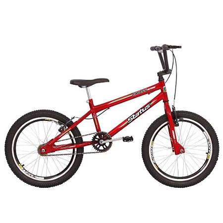 Bicicleta Aro 20 Status Cross Action - Vermelha