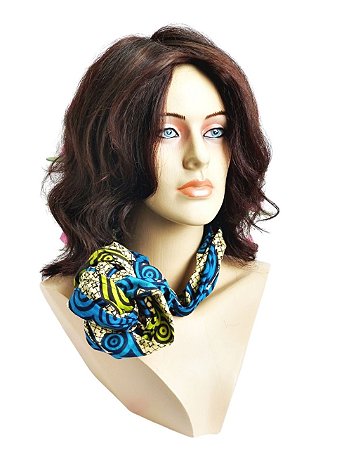 Peruca Cacheada Girassol Cabelo Natural Humano