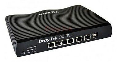 Draytek Vigor 2926 - Load Balance, Dual WAN, 4G, WAN 500MBPS, VPN 50 Túneis LAN-to-LAN, LAN Gigabit, VPN 50 Hosts, Firewall, Filtro de Conteúdo, VLans | Adquira em até 72X *** Clique em Consulte o Preço ou no WhatsApp
