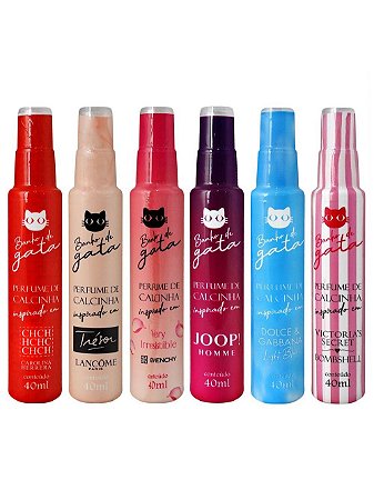 Banho de Gata Perfume de Calcinha 40ml - Soul Cosméticos