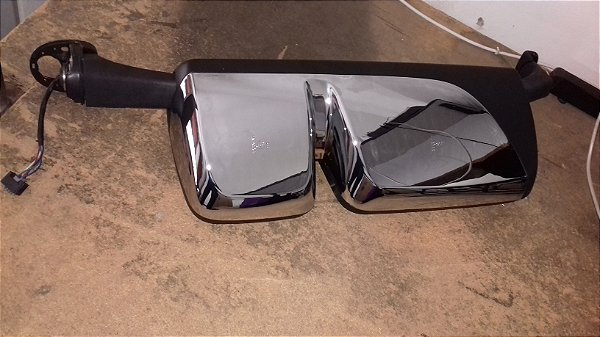 0028102616 - ESPELHO RETROVISOR COMPLETO MERCEDES ACTROS - CROMADO - LE