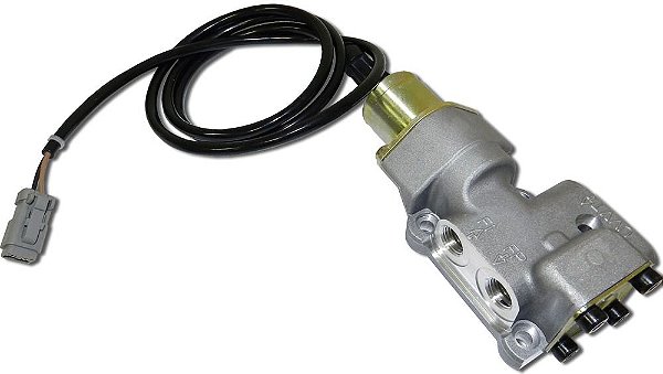 1370084 - VALVULA SOLENOIDE CORTE COMBUSTIVEL SCANIA SERIE 4 2417205022