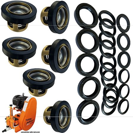 Kit Reparo Lavadora Bomba Jacto Lav 400 / 500 Jp 42 Com Valvulas Jacto