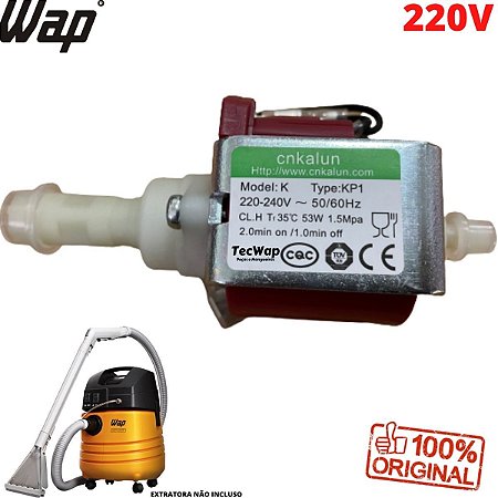 Bomba de Agua Para Extratora Wap Carpet Cleaner 220V FW006041