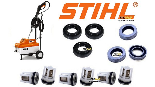 Kit Reparos c/ Valvulas Para Lavadora De Pressão Stihl RE 900 KM-Original