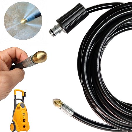 15 Metros Mangueira Desentupidora 4 Saídas Para Lavadoras Wap Valente