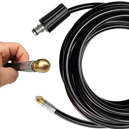 20 Metros Mangueira com Bico Desentupidora Electrolux Ultra Wash Uws Power-Easy Wash