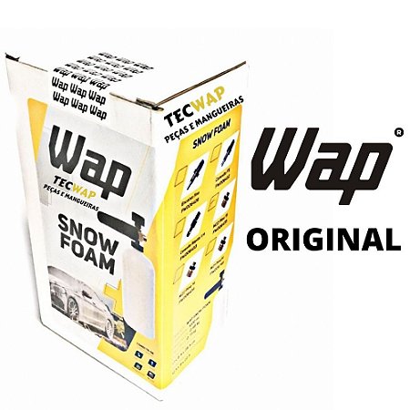 Canhão espuma Snow Foam encaixe Fino Wap Bravo  ORIGINAL WAP
