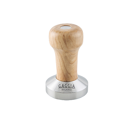Tamper Cabo de Madeira 58 mm Gaggia