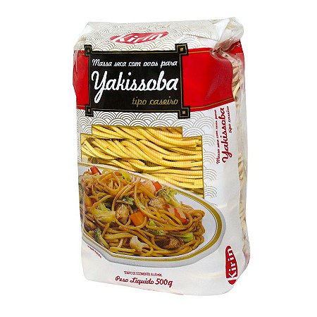 Macarrão para Yakisoba tipo Caseiro - Kirin 500 g