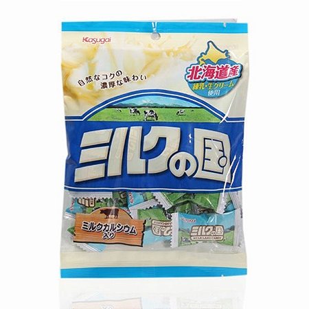 Bala sabor Leite Milk no Kuni - Kasugai 80 g