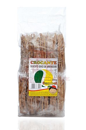Biscoito Doce de Amendoim (Sembei) - Crocante 290 g