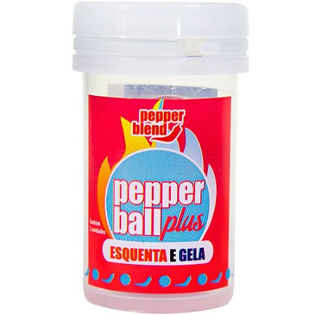 Bolinha Explosiva Pepper Ball Plus Esquenta/Gela