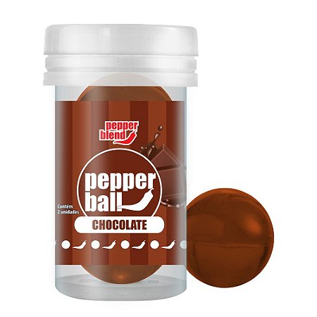 Bolinha Explosiva Pepper Ball Sabor Chocolate
