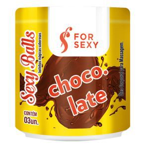 Bolinha Mágica Sabor Chocolate - 3 Unidades