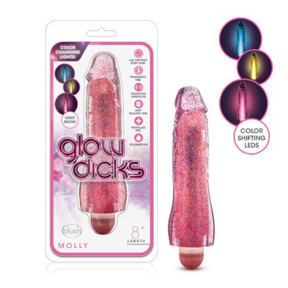 Vibrador Glow Dicks - Pink