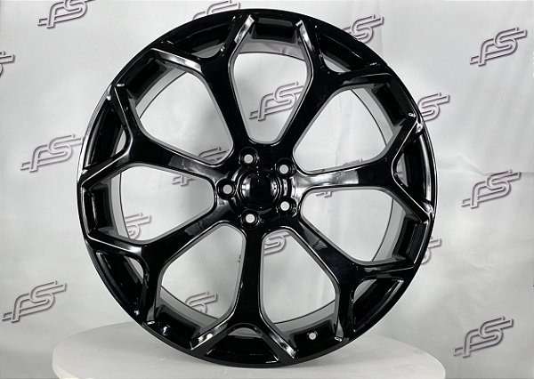 Jogo De Rodas Chrysler 300C  Preto Brilhante 5x115 - 22x9