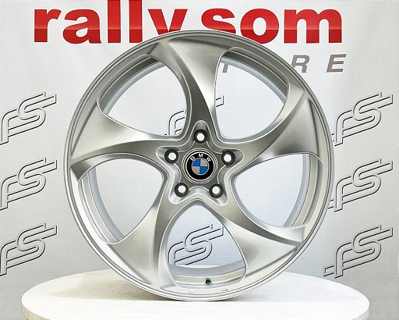 Jogo de Roda Helice Prata 5x112 - 19X8,5 Offset 35 (Nv)