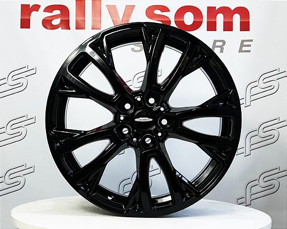 Jogo de Roda Mini Cooper Preto  5x112 - 18x7 Offset 45
