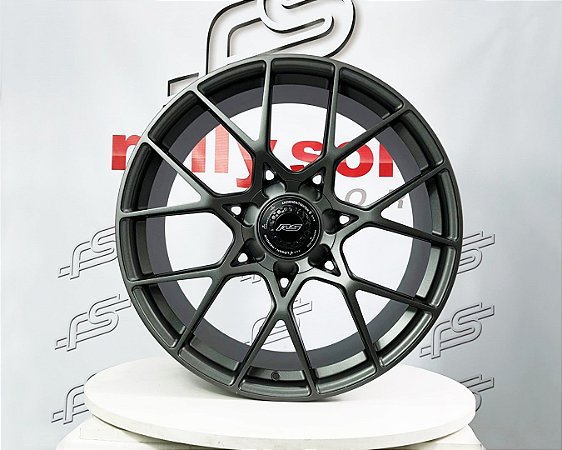 Jogo de Roda Porsche GT4 RS Forged P/ 992 Carrera Grafite Semi-Brilho 5x130 - 20x8,5 e 21x11,5 Offset 50 e 67 (Nv)