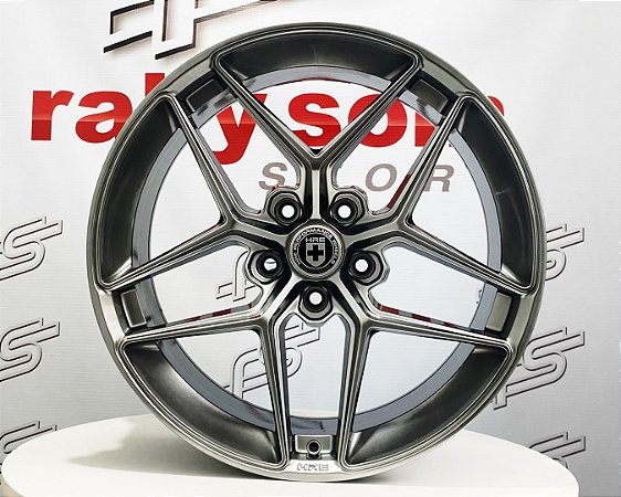 Jogo de  Roda HRE FF11 Cromo Look 5x112 - 19x8,5 Offset 40 (Nv)