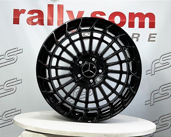 Jogo de Roda Mercedes Maybach Preta 5x112 - 18x8,0 Offset 42 (Nv)