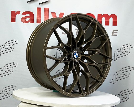 Jogo de Roda Bmw M4 Bronze 5x112 - 19x8 e 19x9 Offset 28 e 40 (Nv)