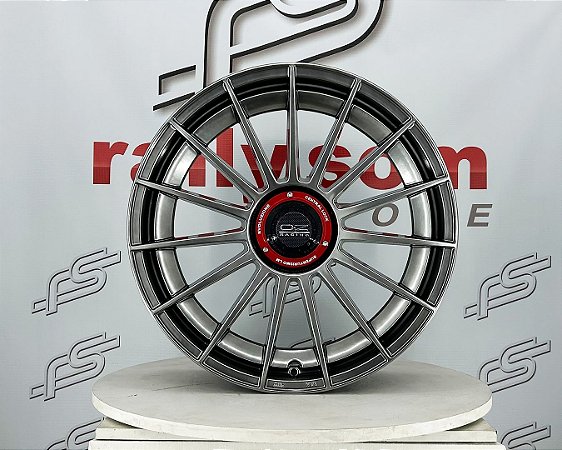 Jogo de Roda OZ SuperTurismo Cromo Look 5x113 / 120 - 20x8,5 Offset 40 (Nv)