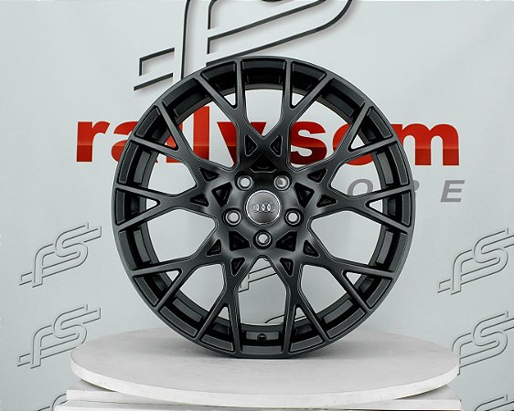 Jogo de Roda GT4 RS Grafite 5x112 - 19x8 Offset 40 (Nv)