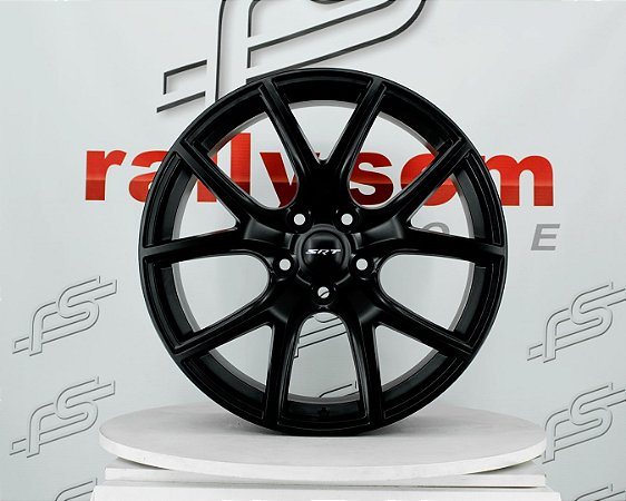 Jogo de Roda Dodge SRT  Preto 5x127 - 20x9 Offset 30 (Nv)