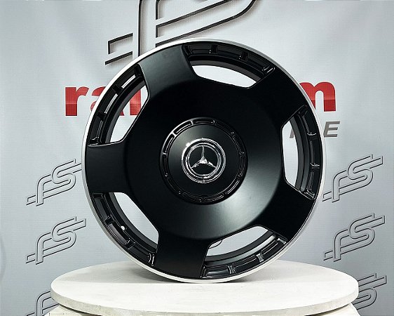 Jogo de Roda Mercedes Maybach Preta 5x112- 22x10  Offset 42 (Nv)