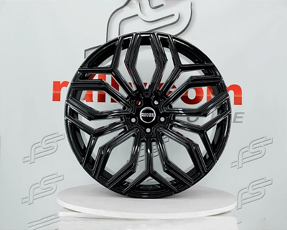 Jogo de Roda Land Rover Velar Preto 5x120 - 23x10 Offset 40 (Nv)