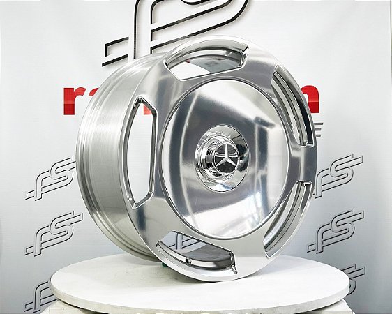 Jogo de Roda Mercedes Maybach Polida - 5x112 - 20x8,5 e 20x9,5  Offset 35 e 38 (Nv)