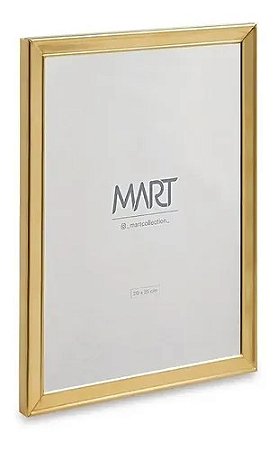 Porta Retrato Dourado  Metal 20x25