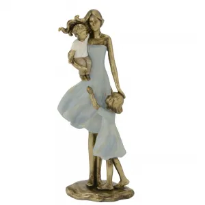 Escultura Mãe com Filhos Eternity 24cm