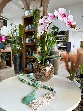 Arranjo de Orquídea Phalianopolis Toque Real