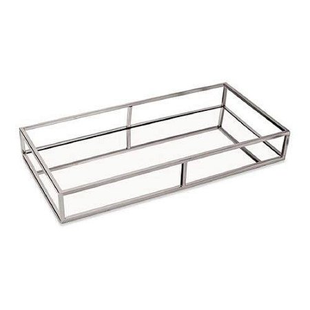 Bandeja em Metal com Espelho