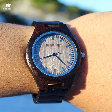 Relógio Matt F Madeira Dark