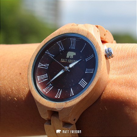 Relógio Matt F Madeira Fine