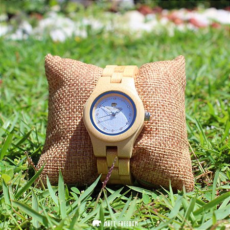 Relógio Matt F Madeira Posh