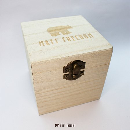 Caixa de Madeira Matt para Relógio