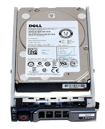 Hd Dell Sas 2.5 1.2tb 10k 6gbs Enterprise St1200mm0007