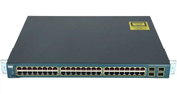 Switch 3560 Catalyst 10/100/1000 Cisco 48 Portas Gigabit Poe C3560G-48TS-S
