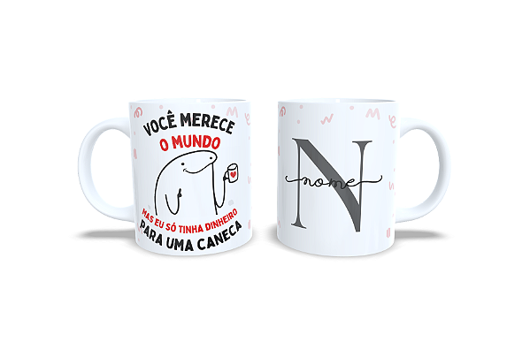 Caneca branca flork engraçadas