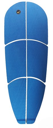 Deck Antiderrapante Stand Up Paddle Sup Azul 6 Partes Fresa Cruzada
