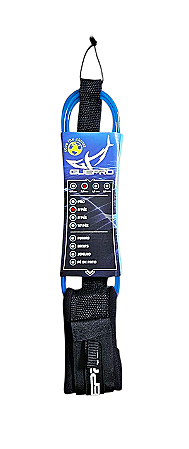 Leash Surf Competição 5 mm. x 6' Azul Cristal