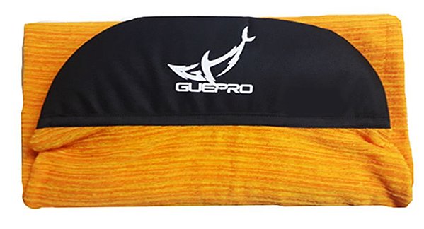 Capa Atoalhada Camisinha Prancha Bodyboard Mescla Laranja e Amarelo