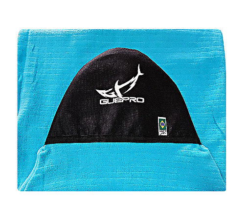 Capa Atoalhada Camisinha Prancha Surf 6'3 Mescla Azul