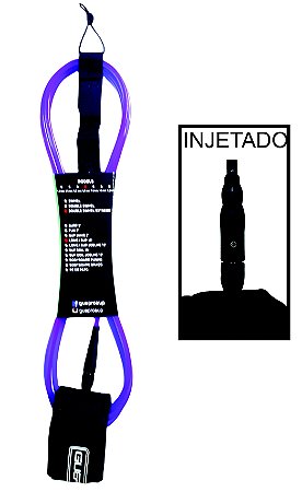 Leash Longboard / Stand Up Paddle Rotor 6,5 mm. x 10' Roxo